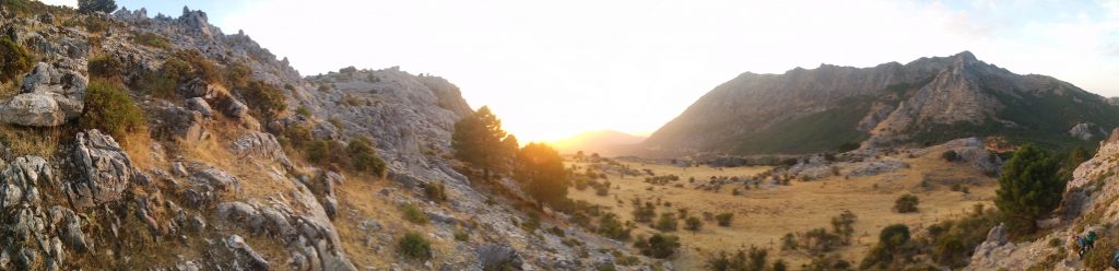 puesta de sol